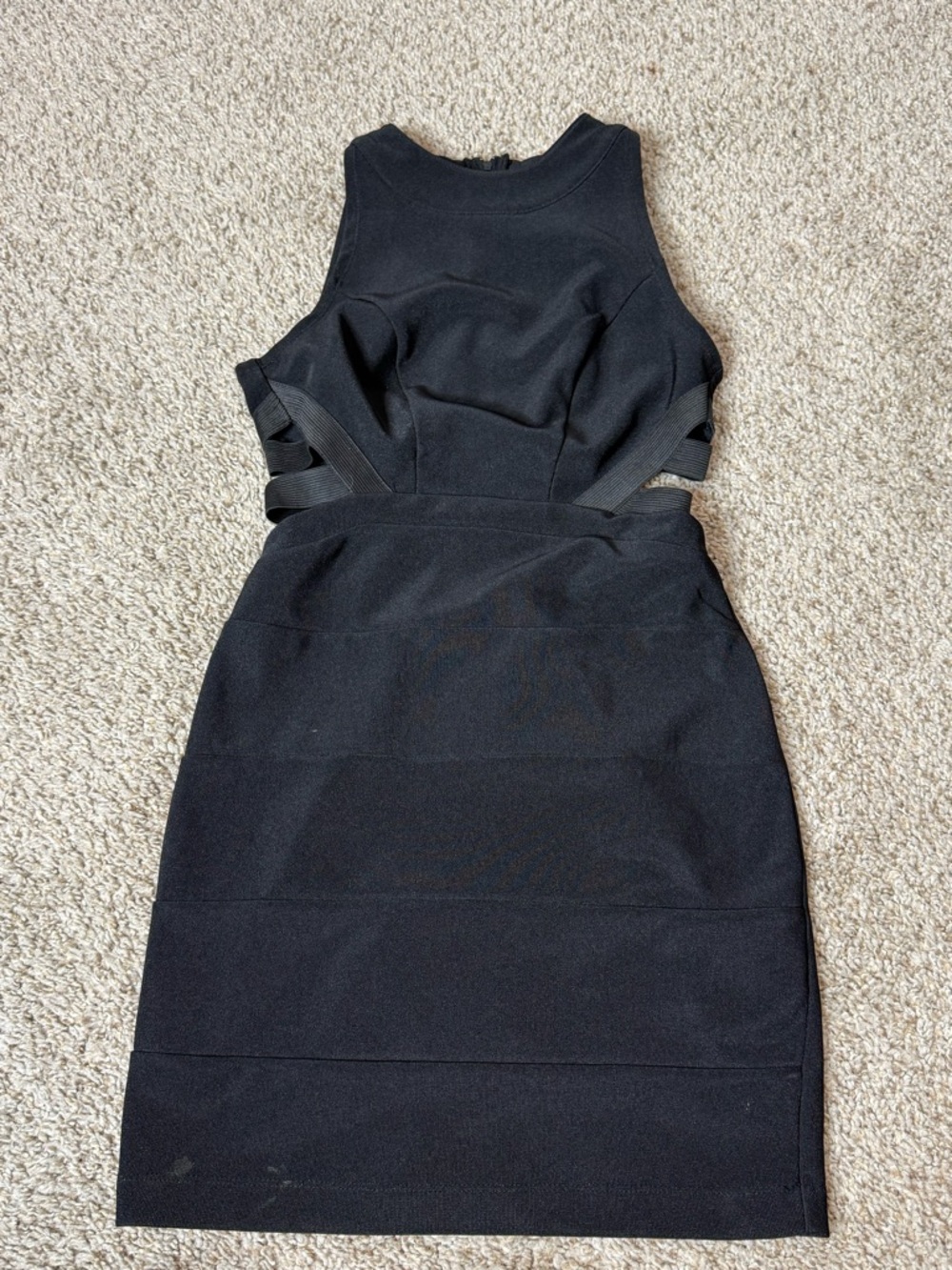 Wet Seal bandage cut out mini dress